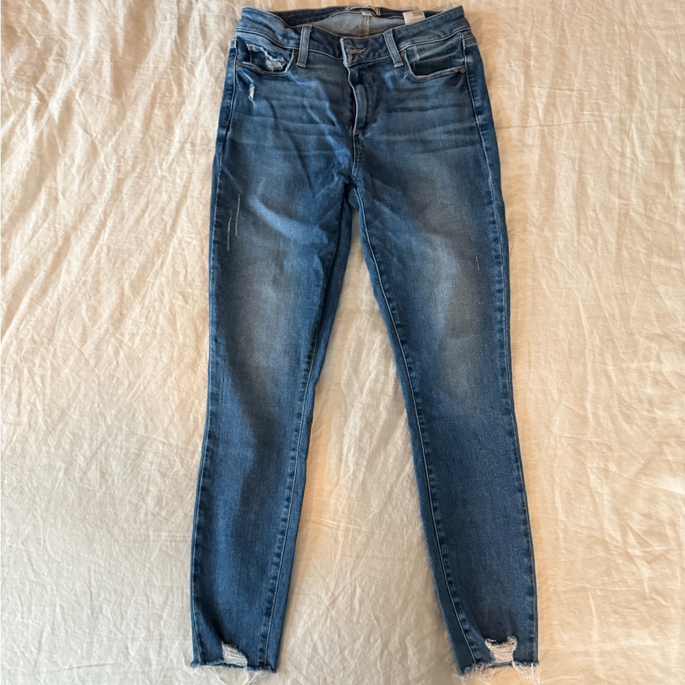 PAIGE Verdugo Flo Destructed Ankle Jeans - Picture 5 of 6